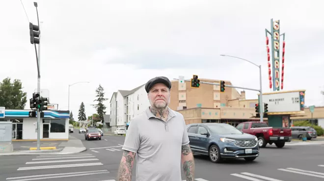 Image: Roughly 18 months in, tensions are high between the Garland Theater's operators and the property owner