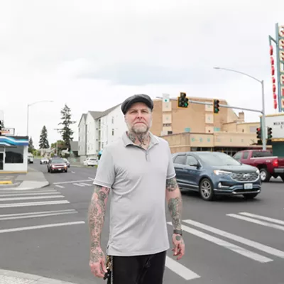 Image: Roughly 18 months in, tensions are high between the Garland Theater's operators and the property owner