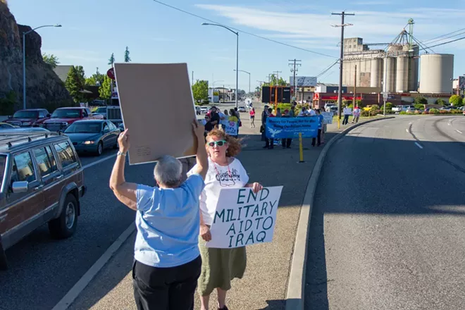 PHOTOS: Iraq Anti-War Protest