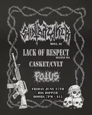 Image: Scatterbox, Coffin Break The Dilrods, Toledo Panic Button
