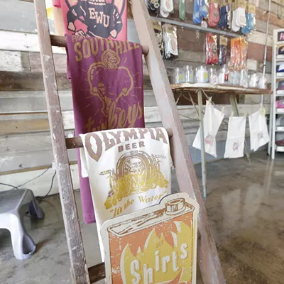 Image: Scenes from Chris Bovey's Vintage Print + Neon