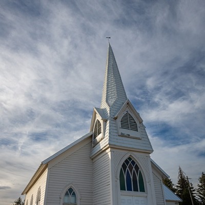 Image: Sherman, Wash: Tucked amid rolling fields is the well-kept remnant of a town that began to decline shortly after its founding in the 1880s