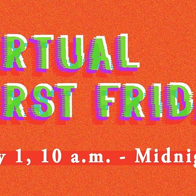 Smell the digital roses. It’s time for another Virtual First Friday Art Walk