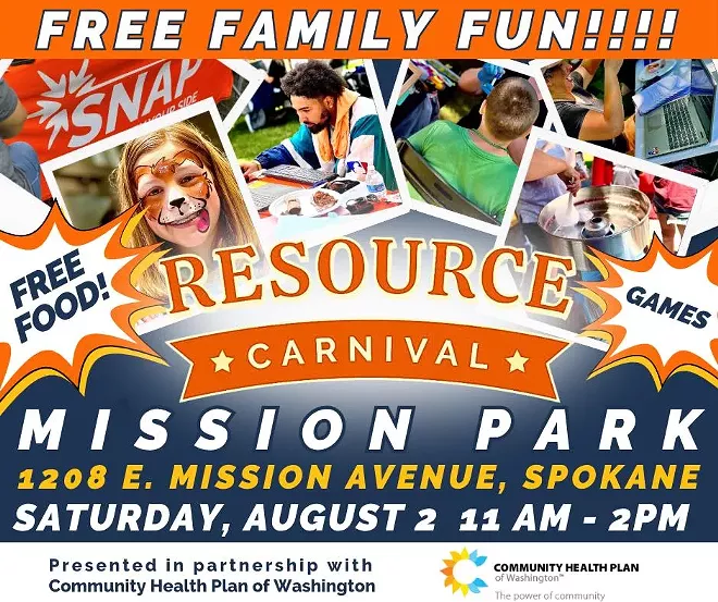 SNAP and Community Health Plan of Washington Host Free Back-to-School Resource Carnival for Spokane Families