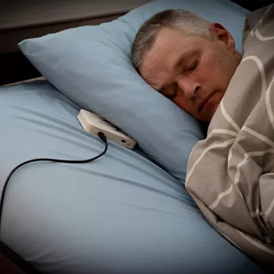 Image: Some research indicates that binaural beats can improve relaxation and sleep; one Spokane inventor is putting that to the test
