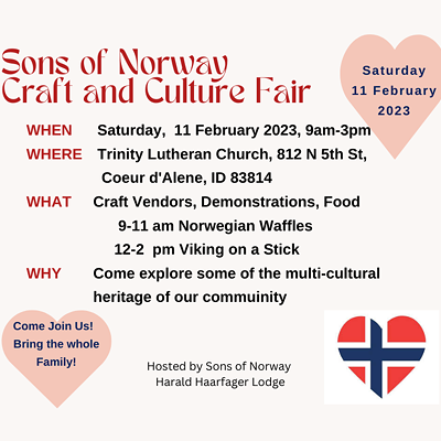Image: Sons of Norway Craft and Culture Fair