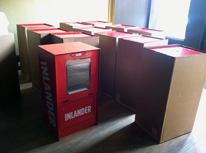 Special delivery: The Inlander takes to the streets