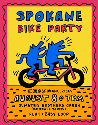 Image: Spokane Bike Party