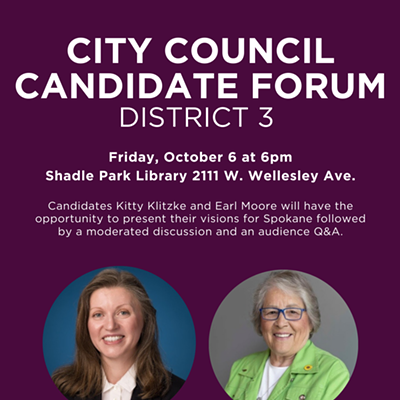 Spokane City Council District 3 Candidate Forum