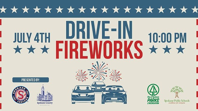 Spokane Drive-In Fireworks