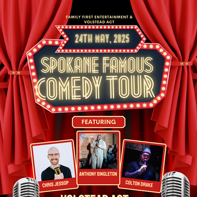 Image: Flyer for Spokane Famous Comedy Tour
