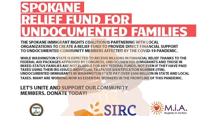 Spokane groups create fund to help undocumented families during pandemic