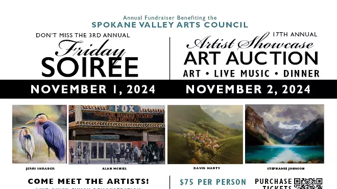 Image: Spokane Valley Arts Council Friday Soiree