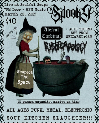 Image: Spooky, Absent Cardinal, SEIZuREDr3AM, Public Apology