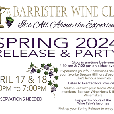 Spring Wine Club Release Party