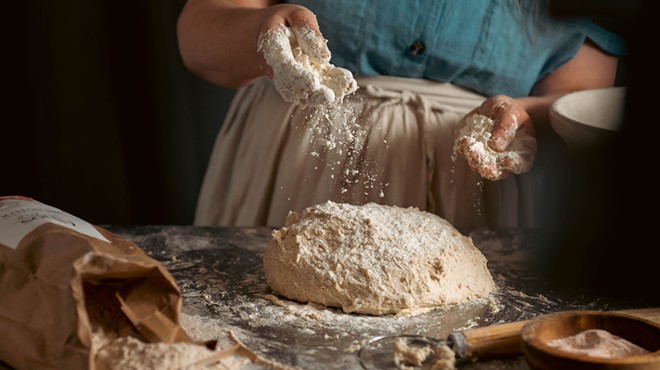Stacie Kearney's sourdough starter traveled the Oregon Trail 176 years ago,&#10; but each loaf begins and ends differently