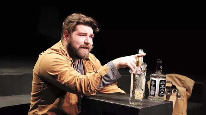 Image: Stage Left's streaming production An Iliad gives audiences a startling look at what war does to humanity