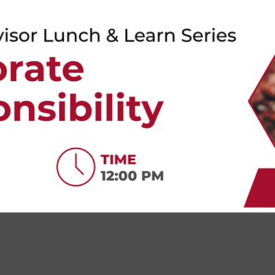 Image: Startup Advisor Lunch & Learn: Corporate Responsibility