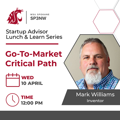 Image: Startup Advisor Lunch & Learn: Go-To-Market Critical Path