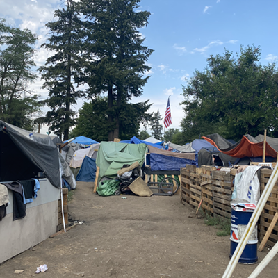 Image: State agencies push back on Spokane's order to remove Camp Hope; call deadline 'irrational'