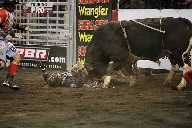 PHOTOS: Bull Riding at the Spokane Arena