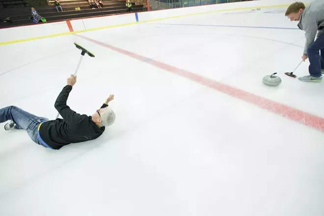 PHOTOS: Curling Clinic