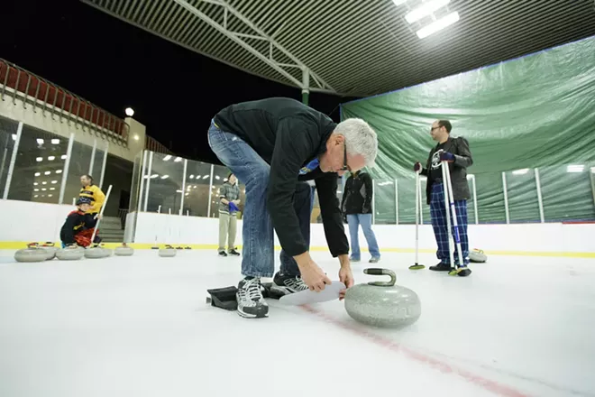 PHOTOS: Curling Clinic