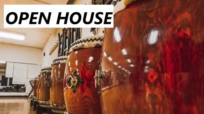 Image: Taiko Japanese Drumming Open House