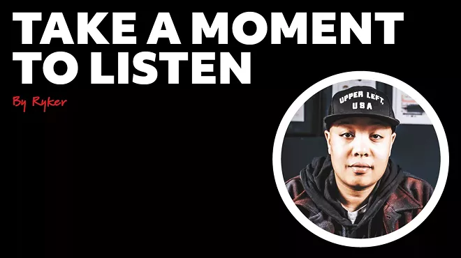 Image: Take a Moment to Listen: Imagine you're surrounded by people who don't look like you