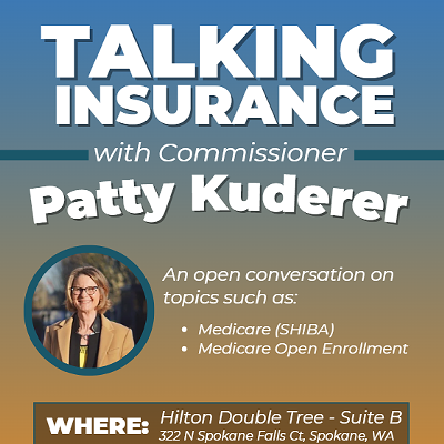 Image: Talking Insurance: Commissioner Patty Kuderer