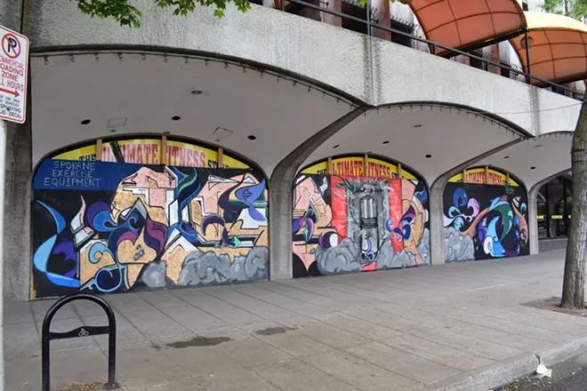 Image: Temporary murals replace shattered windows across Spokane in the wake of the city's Black Lives Matter protests