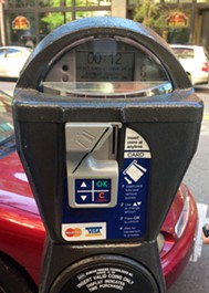 Thank a parking meter glitch for getting away without a ticket this weekend