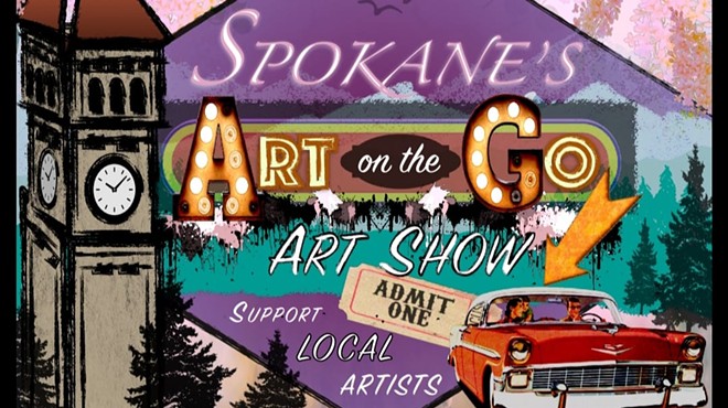 Image: The Art on the Go drive-by art show provides local artists and art lovers a safe outlet this weekend