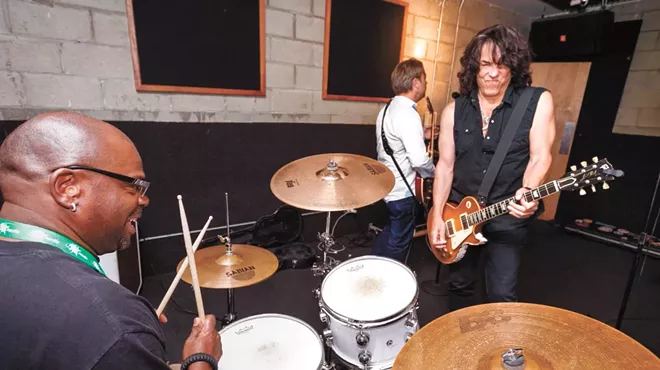 Image: The documentary Rock Camp takes us inside the event that lets regular people live out their superstar fantasies