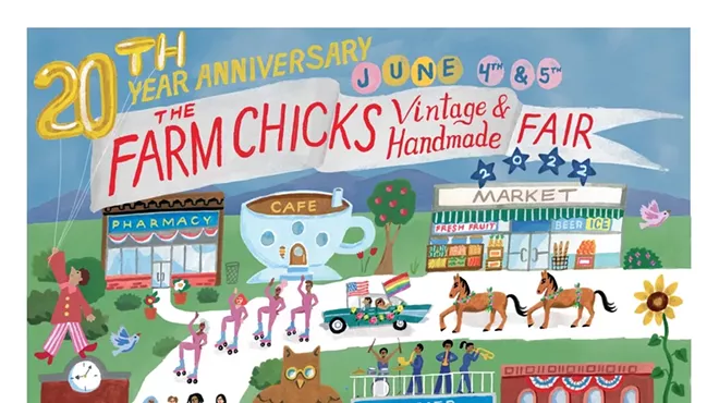 Image: The Farm Chicks Show celebrates 20 years this weekend; here's our guide to even more local vintage shopping before or after