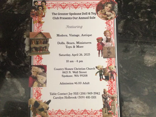 The Greater Spokane Doll & Toy Sale