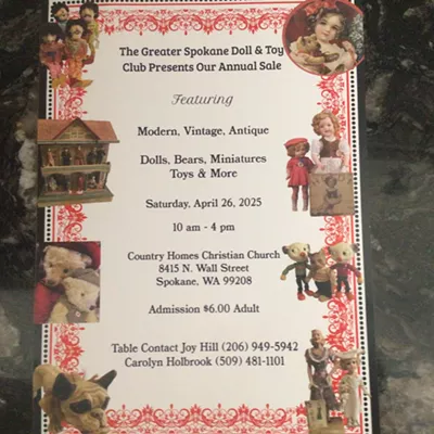 Image: The Greater Spokane Doll & Toy Sale