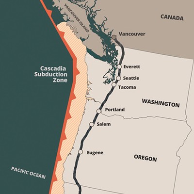 Image: The next Cascadia Subduction Zone earthquake will be devastating. Spokane County will help rally resources and could become home to thousands of refugees