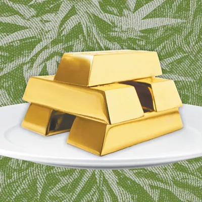 Image: The president pipes up about cannabis policy reform at million-dollar-a-plate meal