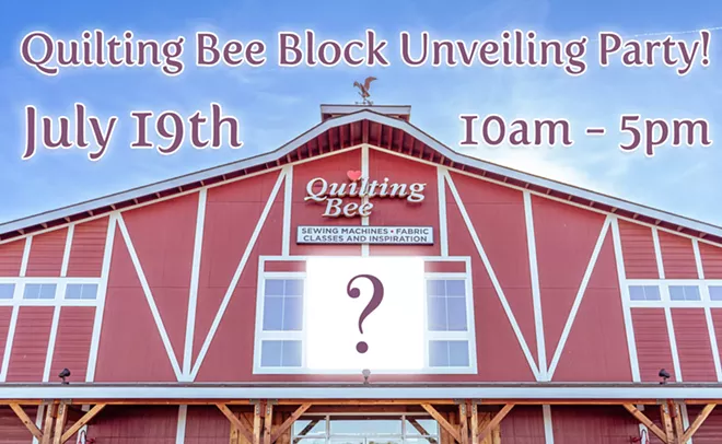 Quilting Bee Quilt Block Unveiling Party