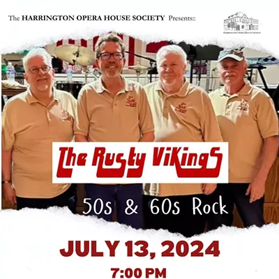 Image: The Rusty Vikings @ the Harrington Opera House 7/13/24