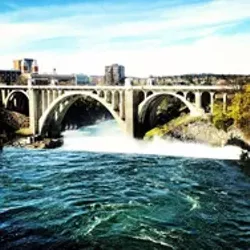 The Spokane River falls through the eyes of Instagram