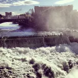 The Spokane River falls through the eyes of Instagram