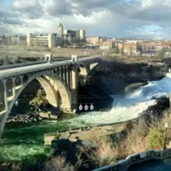 The Spokane River falls through the eyes of Instagram