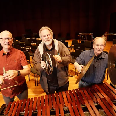 Image: The Spokane Symphony sends off three percussionists retiring after more than four decades each with the orchestra