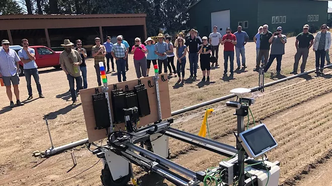 Image: The University of Idaho's new weed- killing robot is helping grow more trees to reforest public lands
