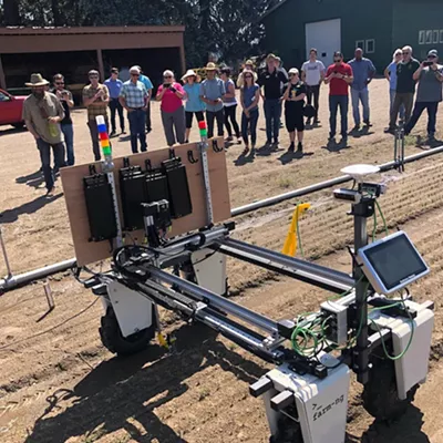 Image: The University of Idaho's new weed- killing robot is helping grow more trees to reforest public lands