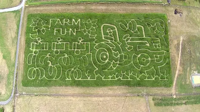 October is here, and with it haunted houses and corn mazes galore