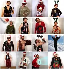 THIS WEEKEND IN MUSIC: Ugly Christmas Sweaters!