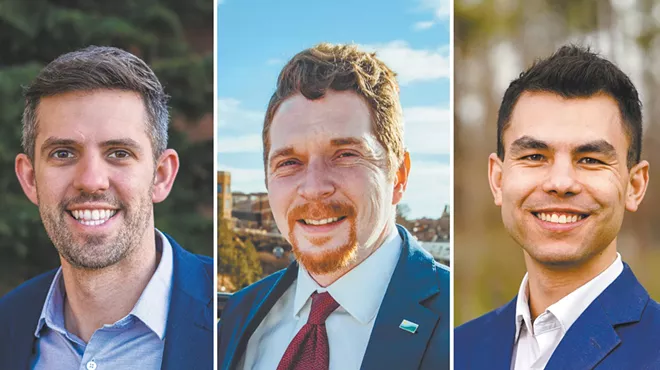 Image: Three candidates vying for a Spokane City Council seat will be narrowed to two in Aug. 5 primary election